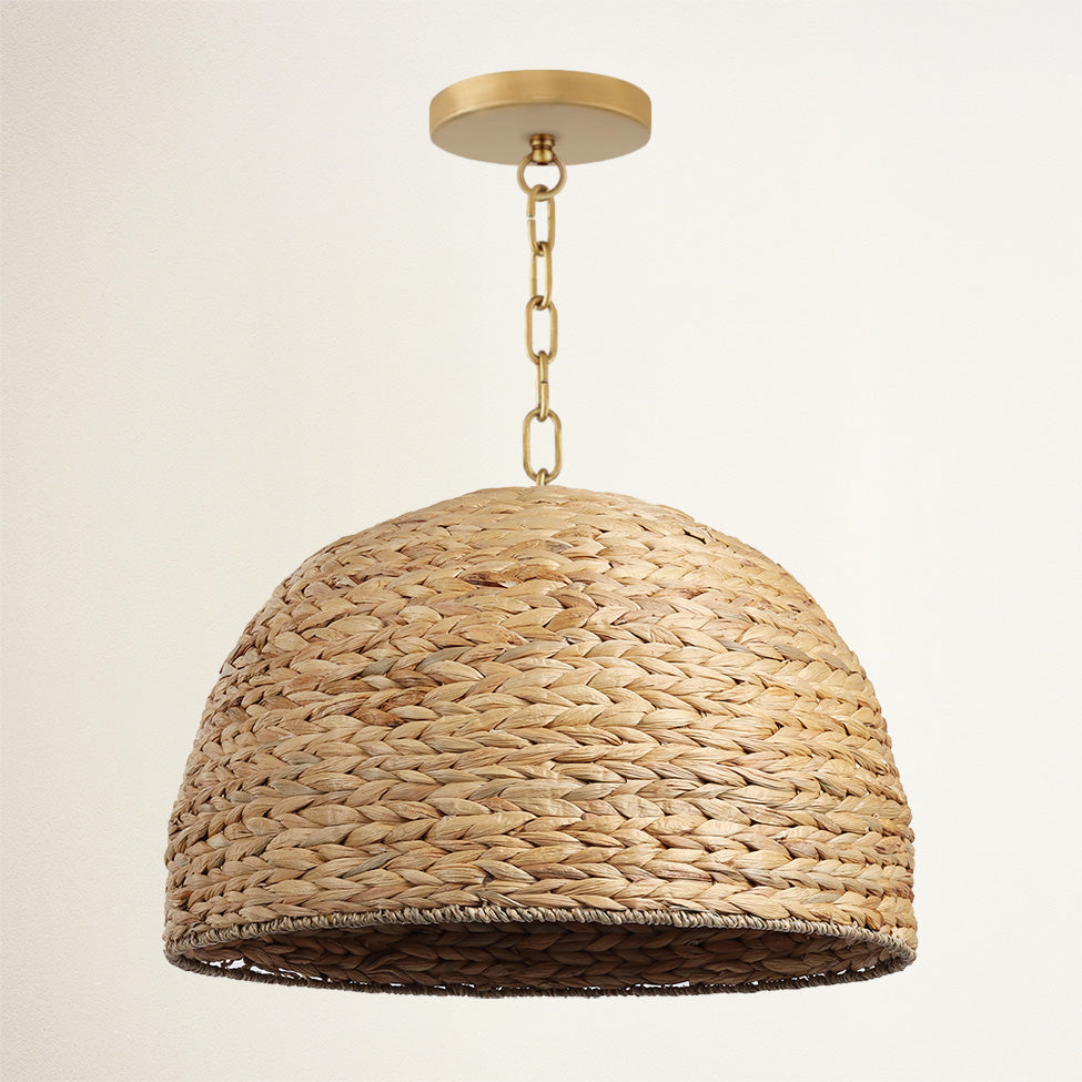Suspension Althea en rotin