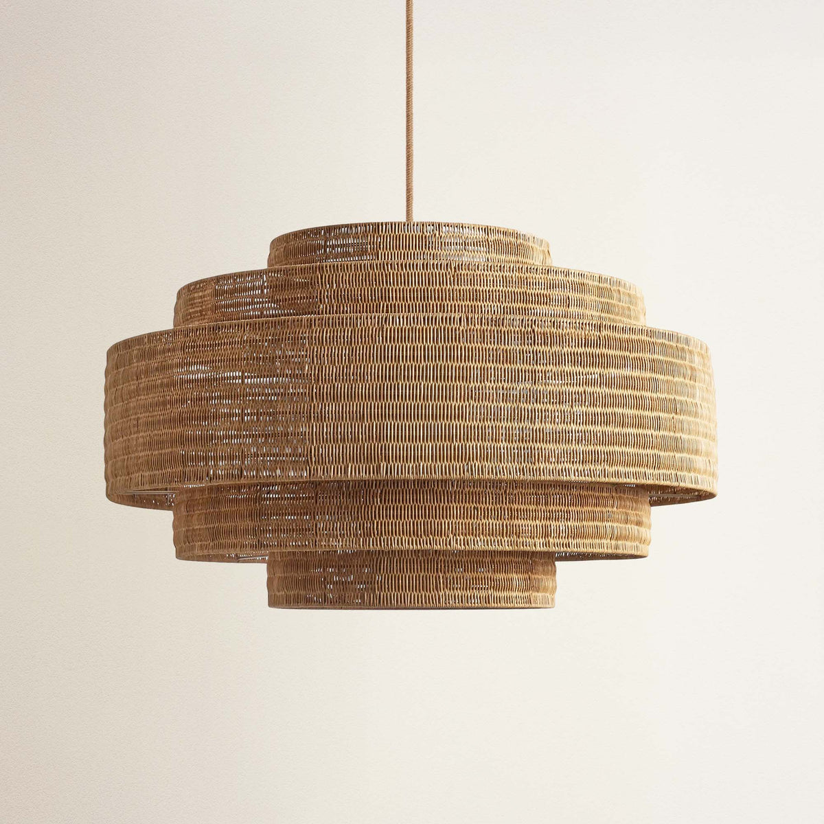 Suspension Starry en rotin