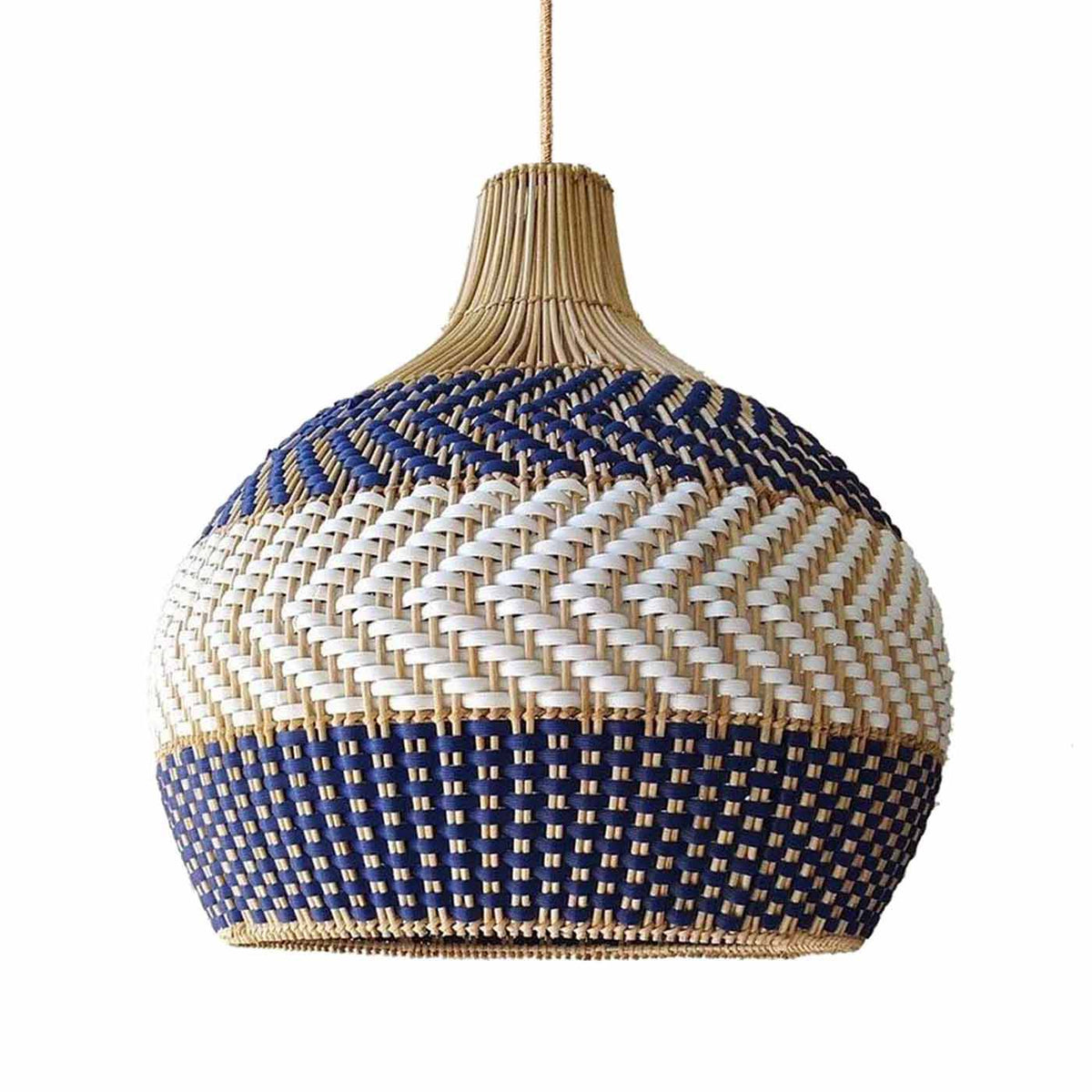 Suspension Ethereal en rotin