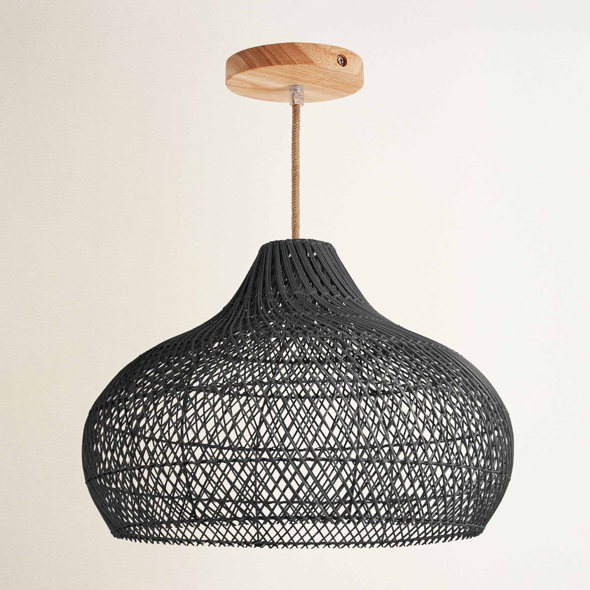 Suspension en Rotin Kloe