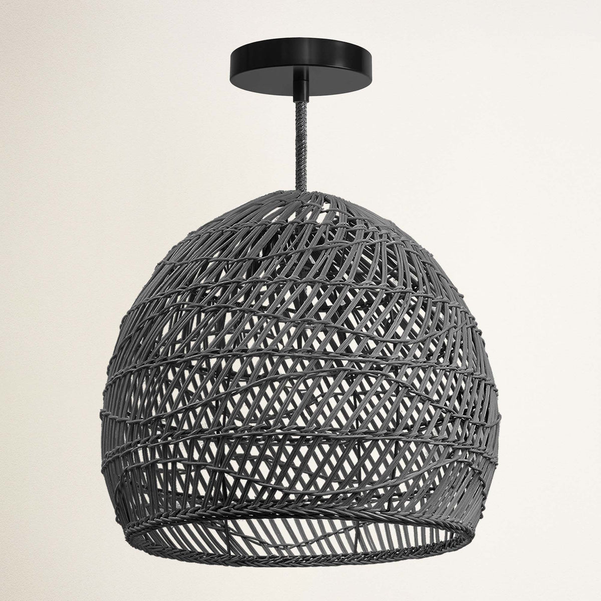 Suspension Santana en rotin