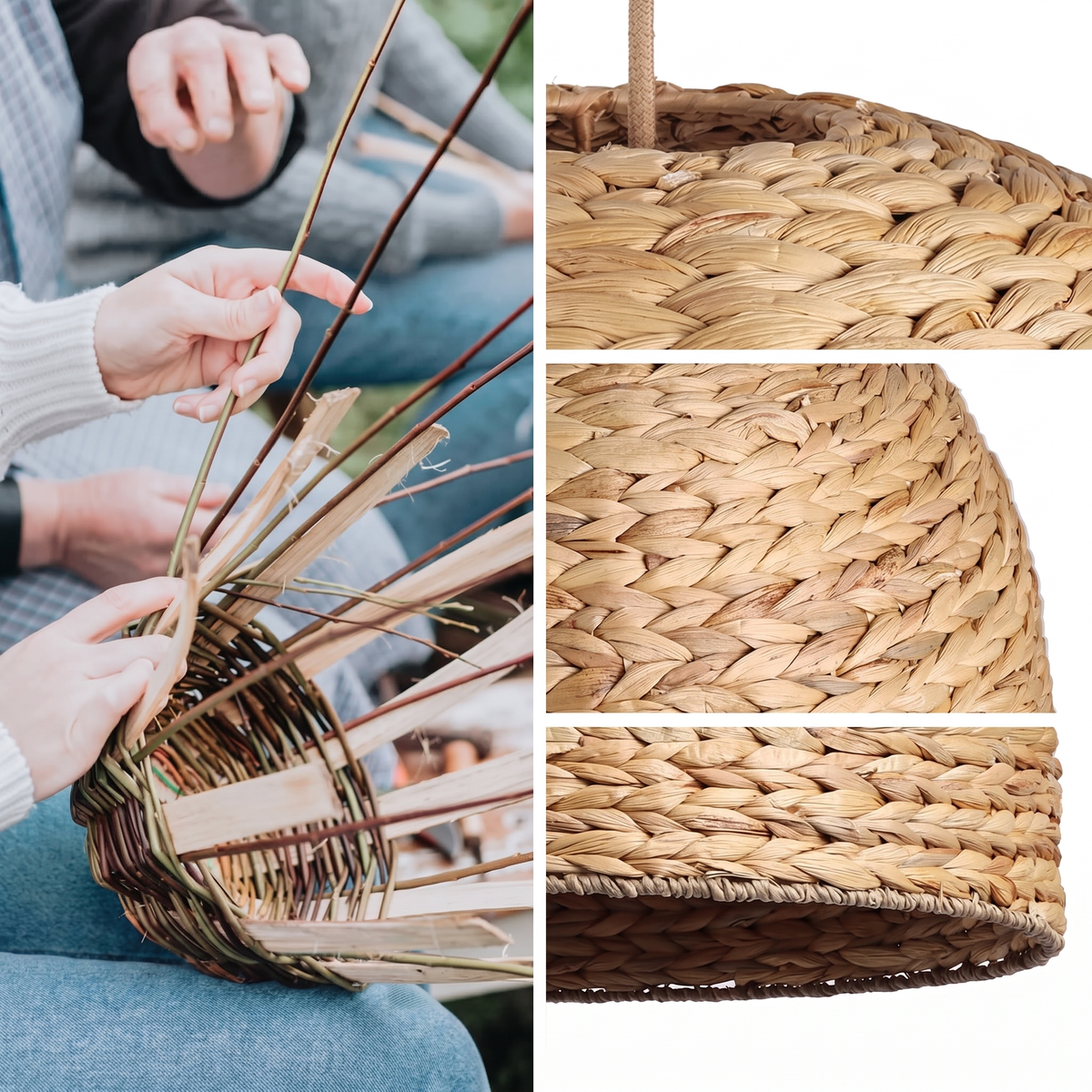 Suspension Althea en rotin