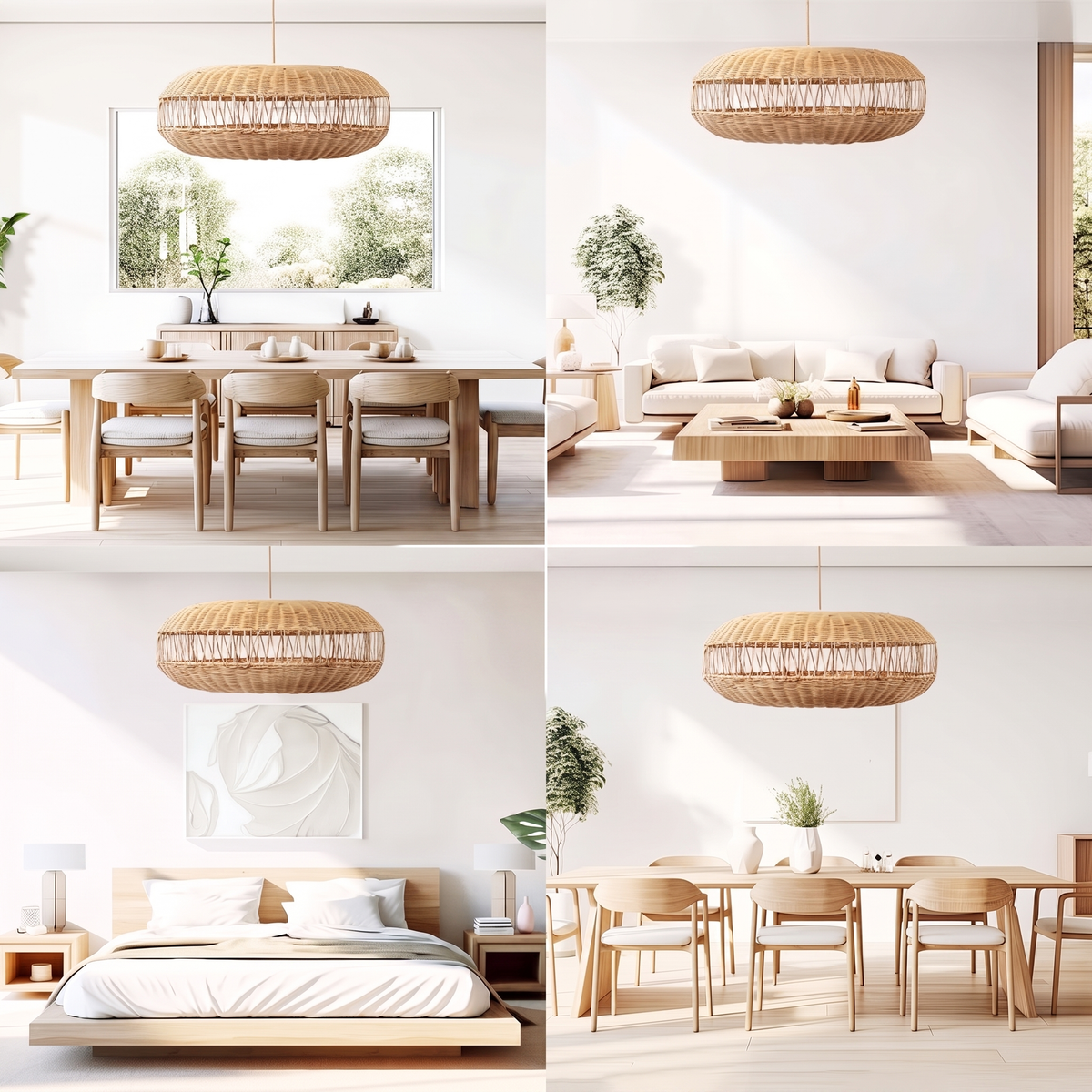 Suspension globe, mises en situation