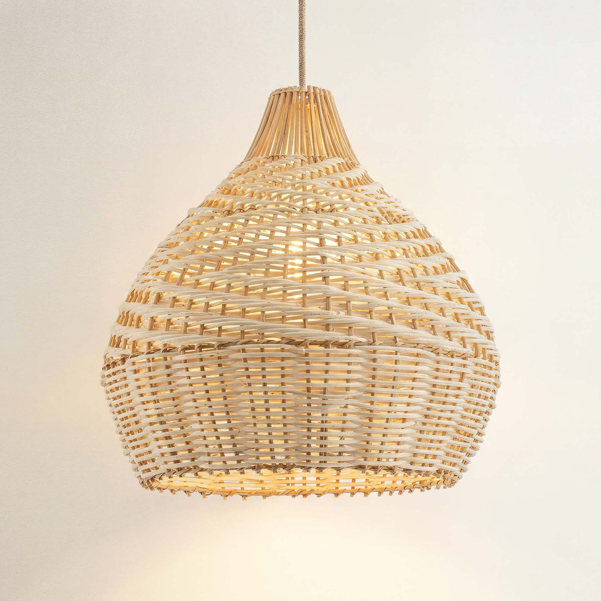 Suspension en Rotin Grandeur