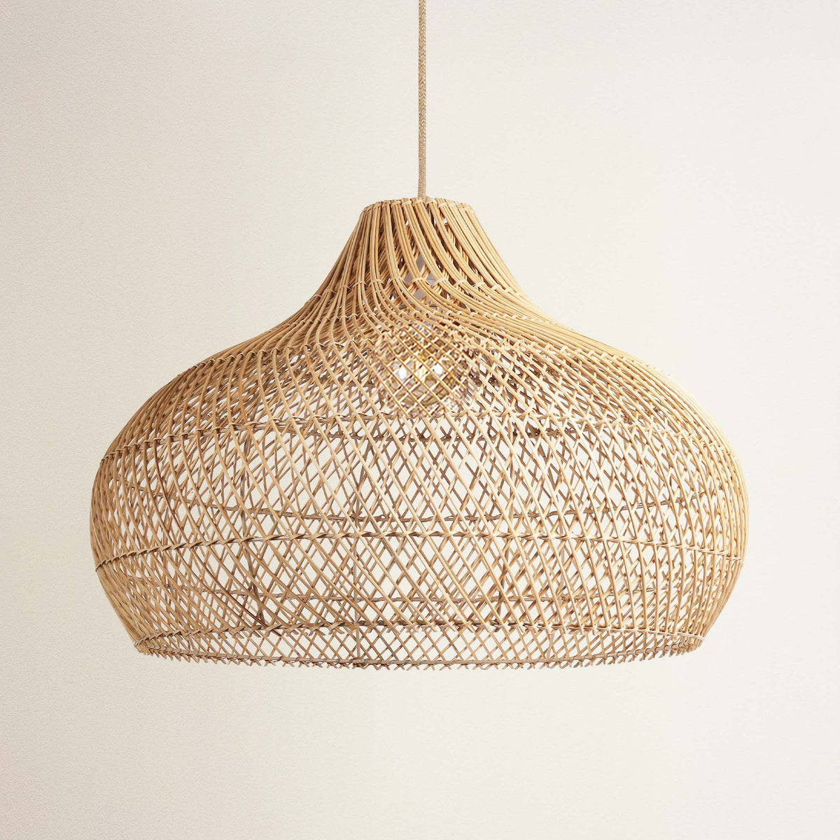 Suspension en Rotin Kloe