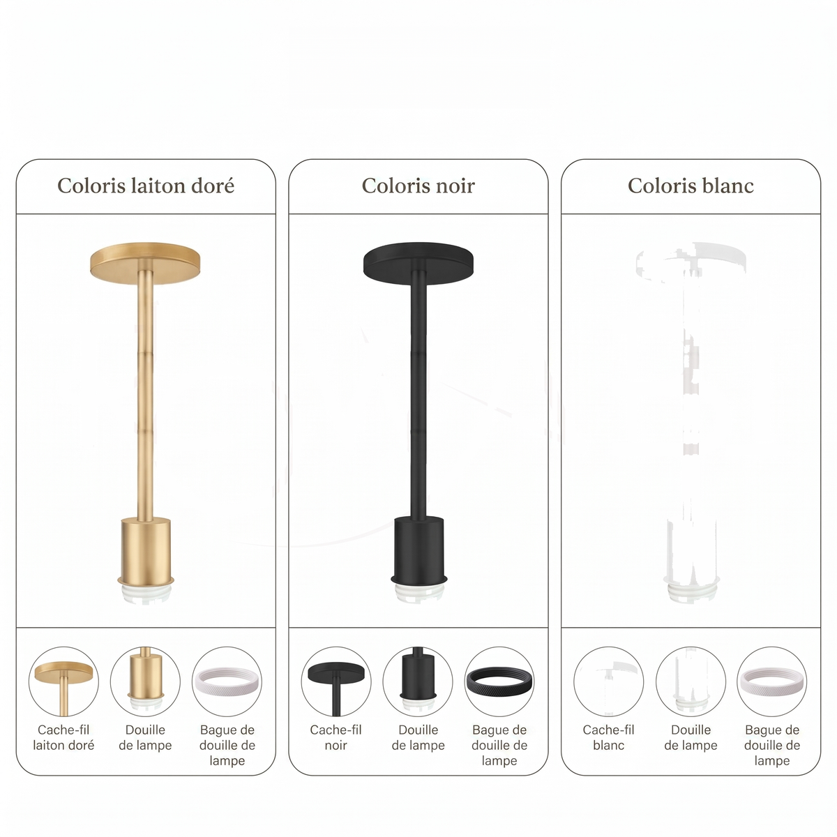 Kit plafonnier suspendu
