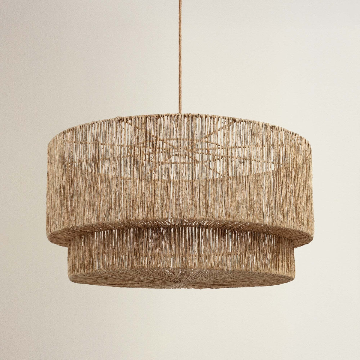 Suspension Luminous en rotin