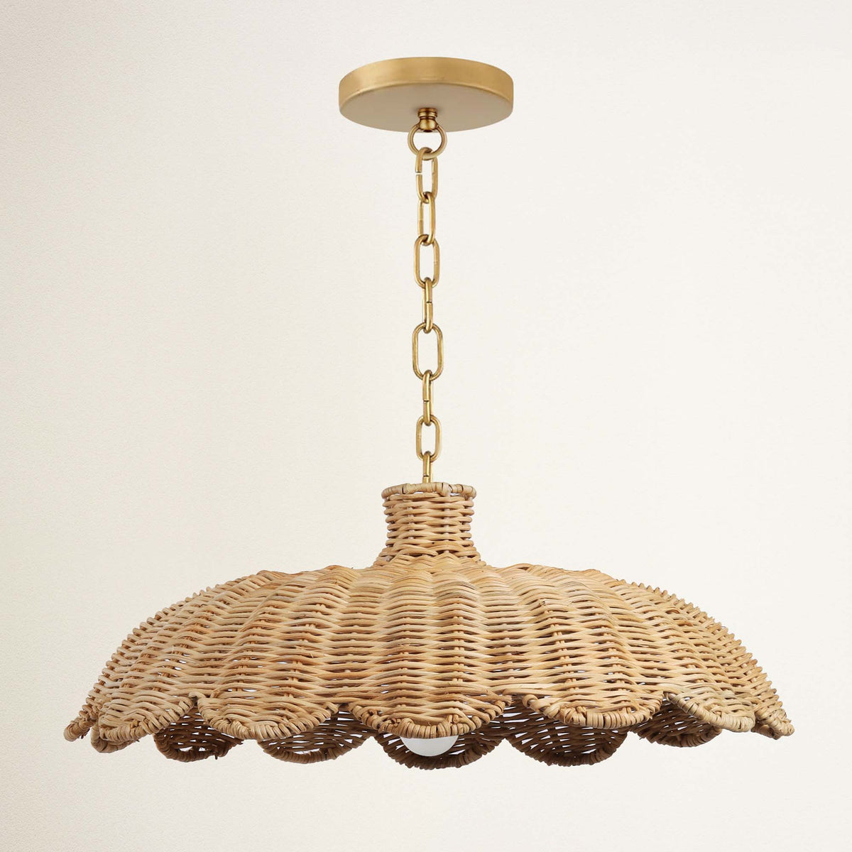 Suspension Aurelia en rotin