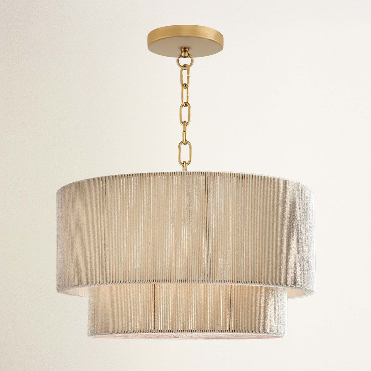 Suspension Luminous en rotin