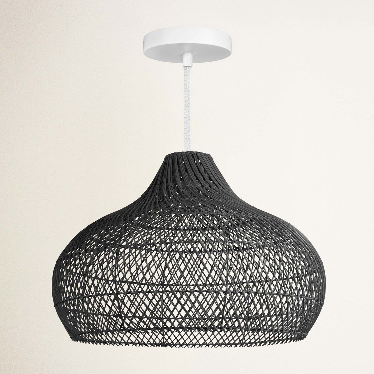 Suspension en Rotin Kloe
