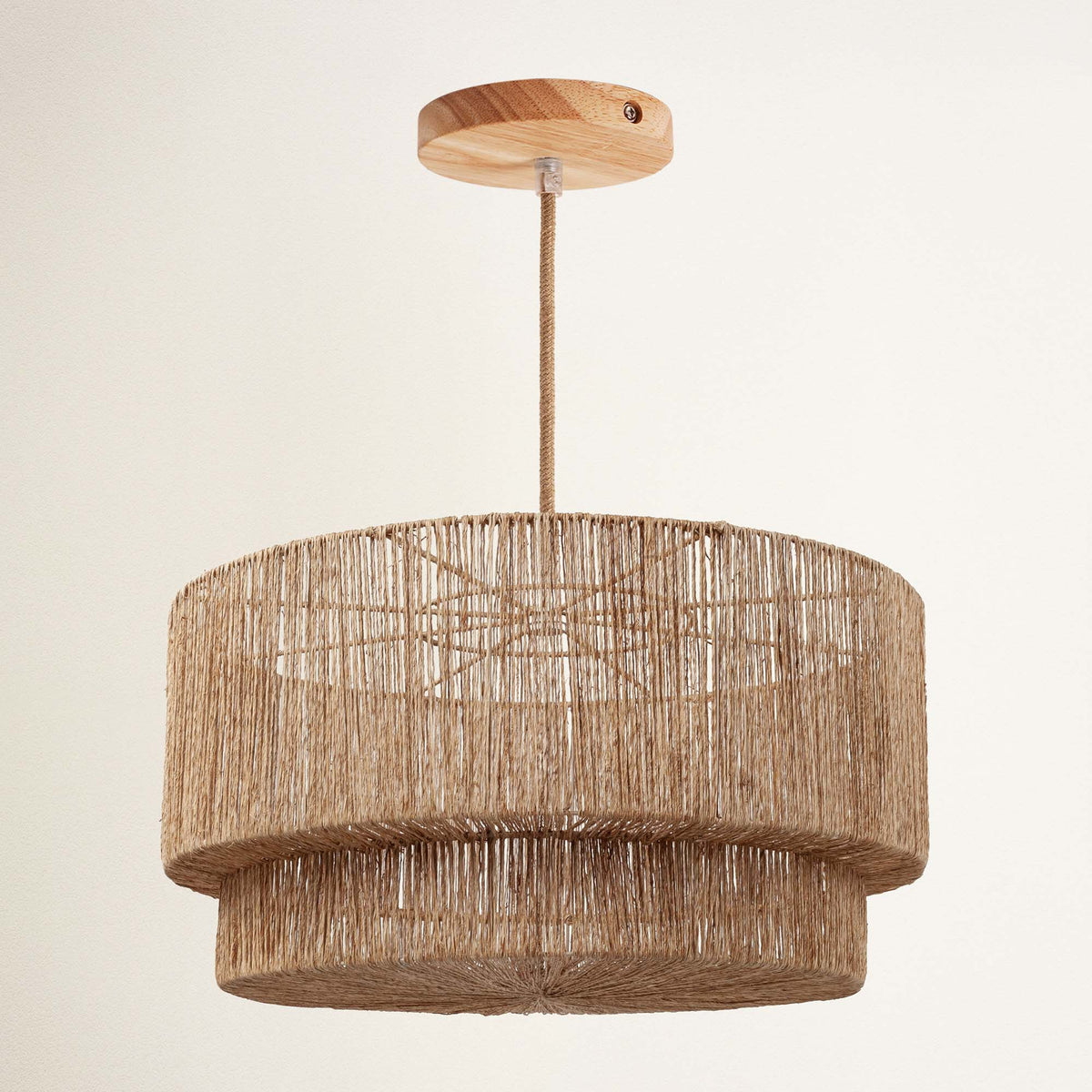 Suspension Luminous en rotin