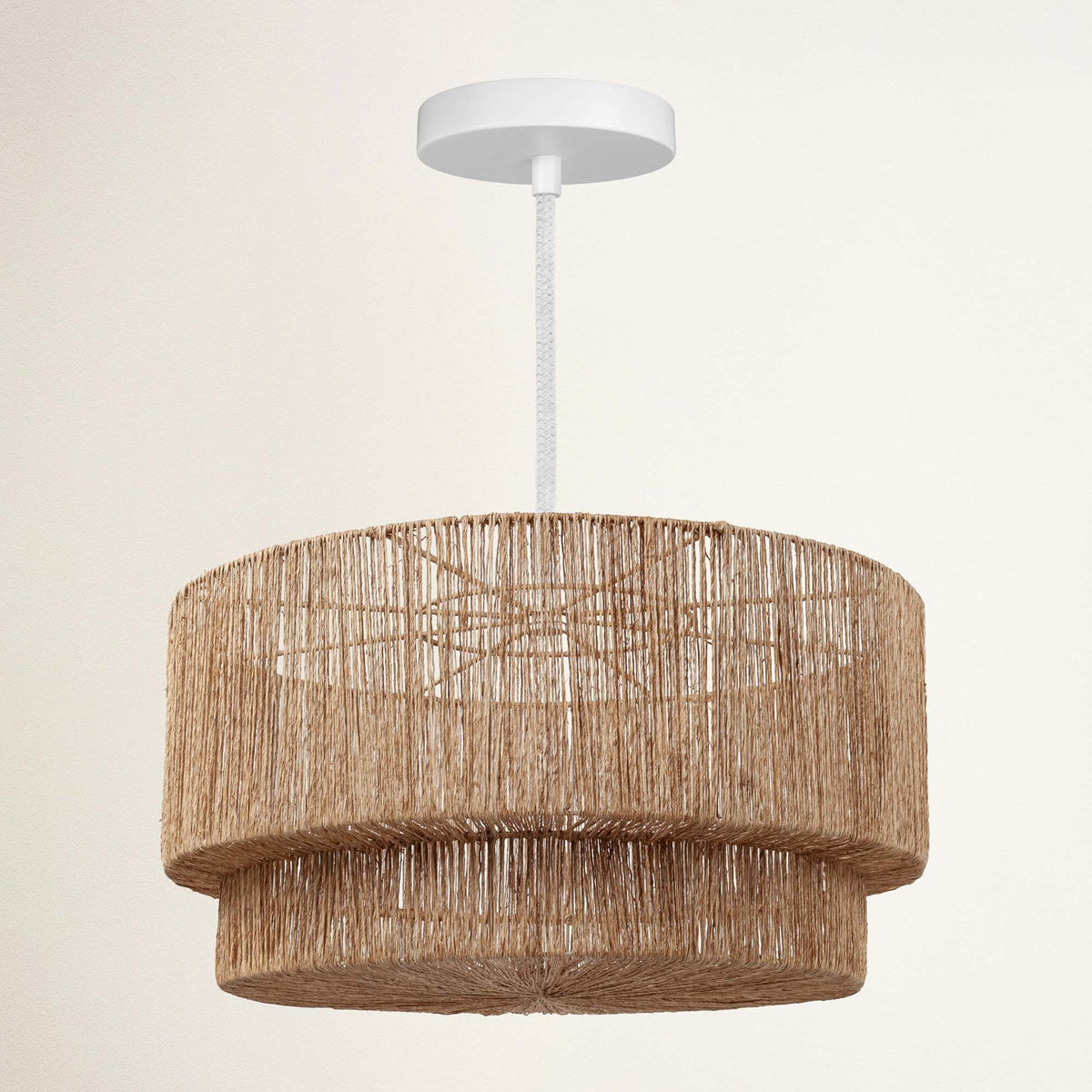 Suspension Luminous blanche
